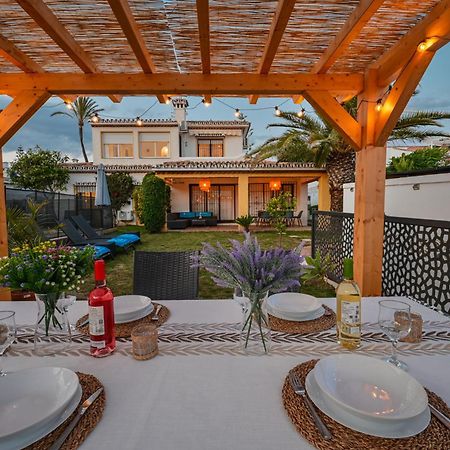 Typical Beach House Las Chapas Playa With Heated Pool Marbella Exterior photo