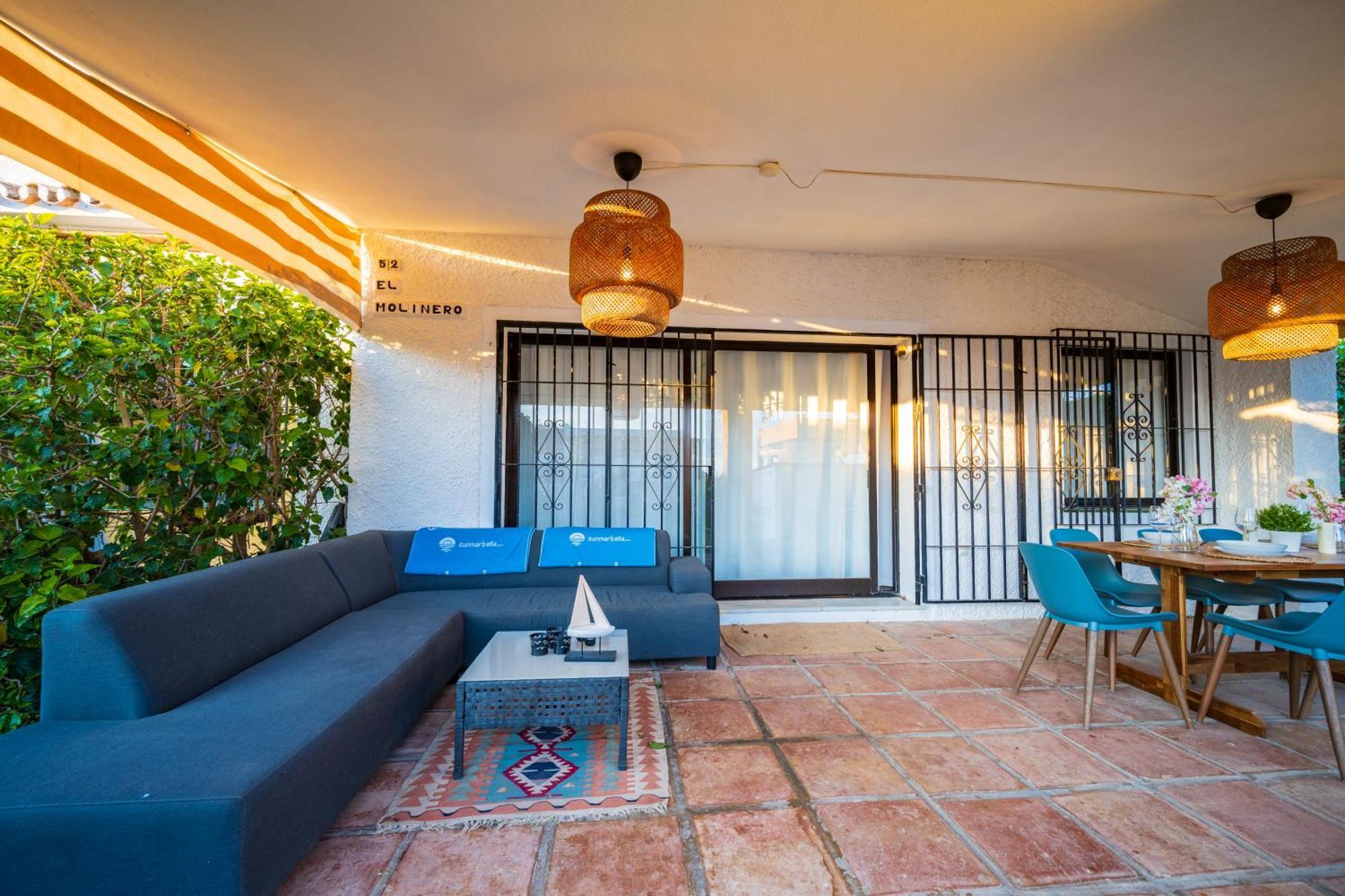 Typical Beach House Las Chapas Playa With Heated Pool Marbella Exterior photo